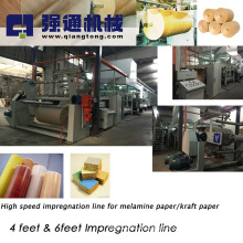 Nantong impregnation line for melamine paper/ Impregnation line for kraft paper